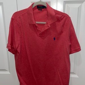 Polo Ralph Lauren pink classic fit shirt large